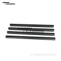 Tubes de carbone octogonaux en fibre de carbone 30X30mm CNC